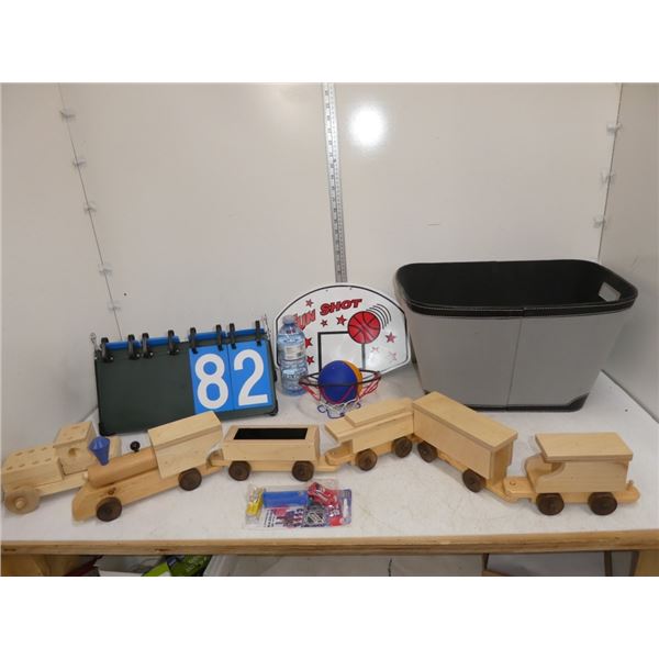 Wooden Train/Fun Shot