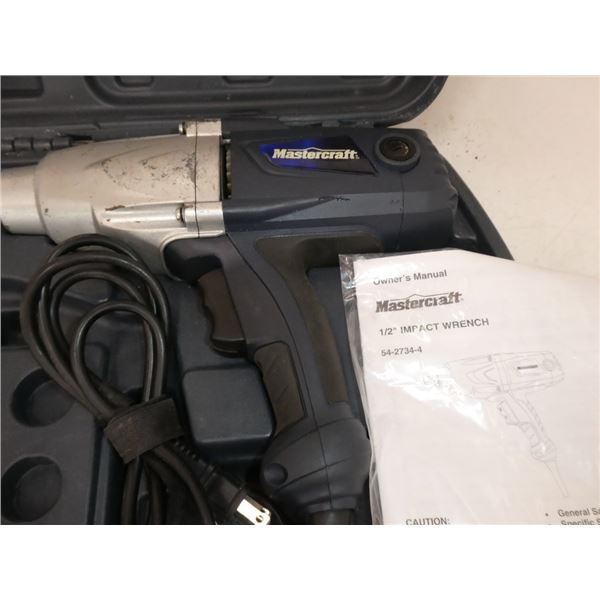 Mastercraft 1/2" Impat Wrench Works