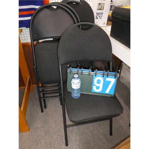 5-Metal Folding Chairs