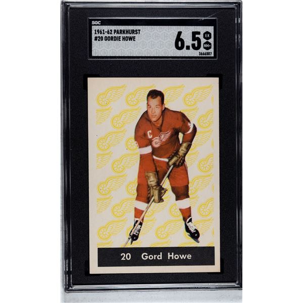 1961-62 Parkhurst #20 Gordie Howe (SGC 6.5)