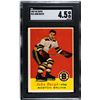 Image 1 : 1957-58 Topps #10 Johnny Bucyk RC (SGC 4.5)