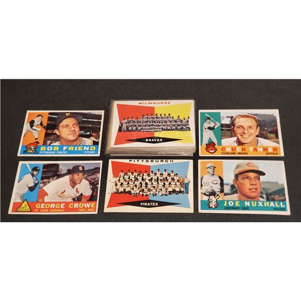 Lot of 25 x 1960 Topps Baseball Cards