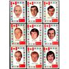 Image 1 : Lot of 9 x 1972-73 O-Pee-Chee Team Canada Inserts