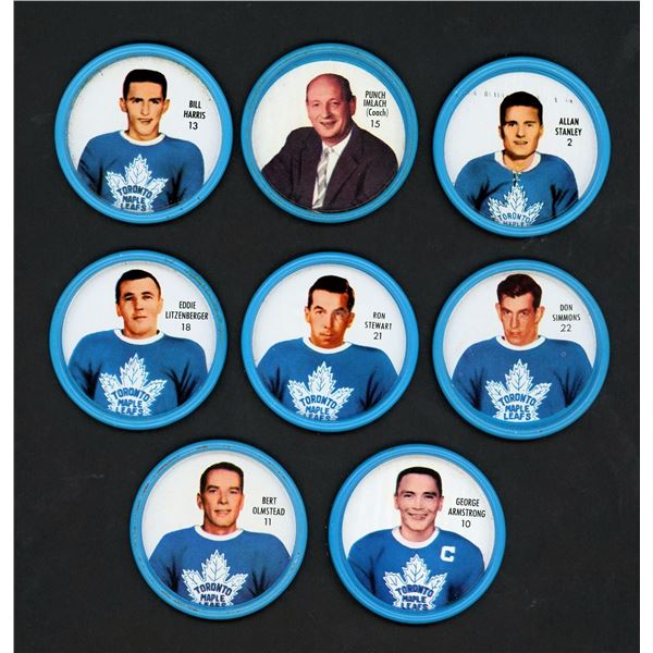 Lot of 17 x 1962-63 Shirriff Coins - Maple Leafs