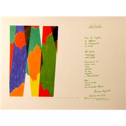 Piero D'Orazio, Natale, Lithograph