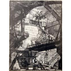 Giovanni Battista Piranesi, Herman Melville, Lithograph