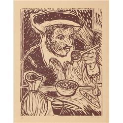 Italo Scanga, Lot of Three Woodcuts