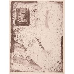 Italo Scanga, Lot of 2 Woodcuts and Lithograph