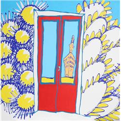 Pietro Bulloni, Porta Fiori at Firenze, Painting