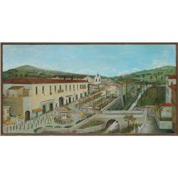 Emil Greci, Italian Cityscape Painting