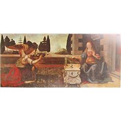 Leonardo Da Vinci, The Annunciation, Poster