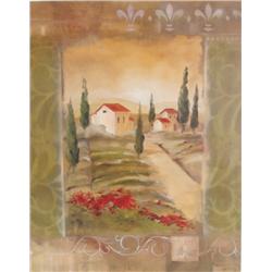 Carol Robinson, Tuscan Serentity, Two Prints