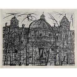 William Freedgood, Roman Church, Woodcut 