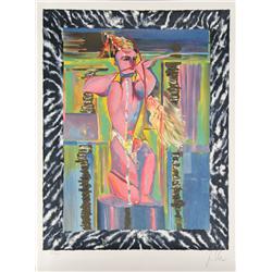 Sandro Chia, Archer, Lithograph