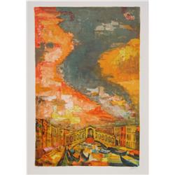 Mather, Venice, Lithograph