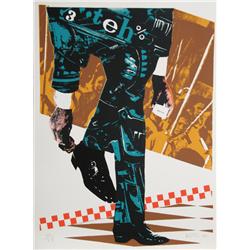 Gianni Bertini, Senza Titolo, Serigraph