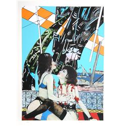 Gianni Bertini, Le Vittime Di Mercurio, Serigraph