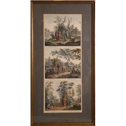 Francesco Bartolozzi, Country Life, Lithograph