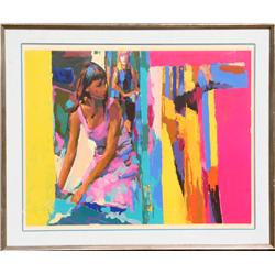 Nicola Simbari, Two Girls, Serigraph