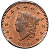 Image 2 : 1820/19 N-3 R2 Overdate Small 20 over 19 PCGS graded MS66 Red & Brown, CAC Approved