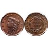 Image 1 : 1829 N-8 R1 NGC graded MS64 Red & Brown