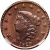 Image 2 : 1829 N-8 R1 NGC graded MS64 Red & Brown