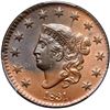 Image 2 : 1831 N-3 R1 Small Letters PCGS graded MS64 Brown