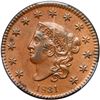 Image 2 : 1831 N-8 R3 Large Letters PCGS graded AU58, CAC Approved