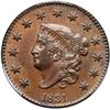 Image 2 : 1831 N-9 R2 Large Letters PCGS graded MS62 Brown