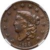 Image 2 : 1833 N-1 R2 NGC graded MS64 Brown
