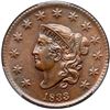 Image 2 : 1833 N-3 R1 PCGS graded MS63 Brown, CAC Approved