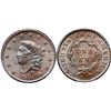 Image 1 : 1834 N-1 R1 Small 8 & Letters, Large Stars PCGS graded MS64 Brown, CAC Approved