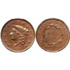 Image 1 : 1837 N-2 R2 Plain Hair Cord PCGS graded AU58, CAC Approved