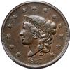 Image 2 : 1837 N-14 R2 Plain Hair Cord PCGS graded XF45