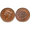 Image 1 : 1837 N-15 R3 Plain Hair Cord PCGS graded MS63 Brown