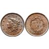 Image 1 : 1837 N-16 R3 Plain Hair Cord PCGS graded MS63 Brown
