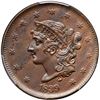 Image 2 : 1839 N-14 R3 Booby Head PCGS graded MS62 Brown