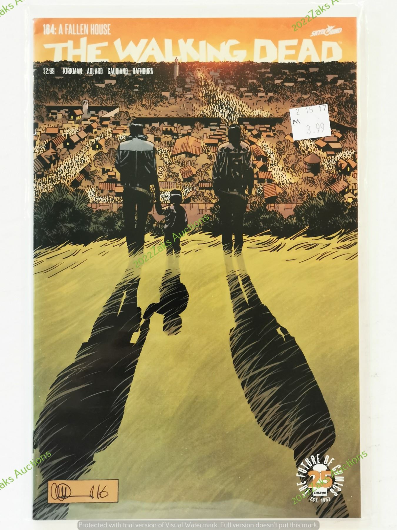 THE WALKING DEAD #164 2017 OTTLEY COVER