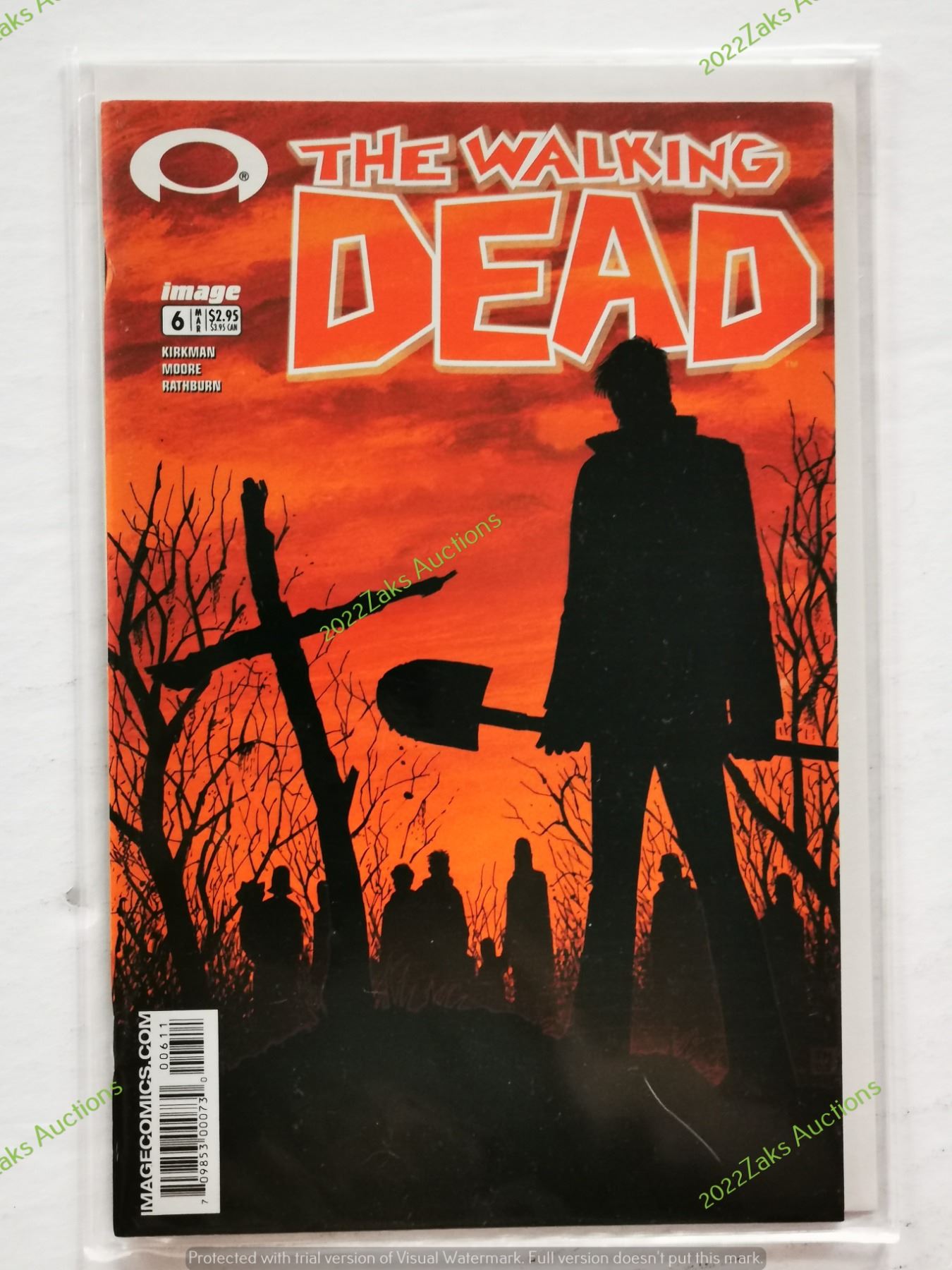 Twd First Issue THE WALKING DEAD VOL. 1 #6 KEY ISSUE 2004 FIRST PRINT