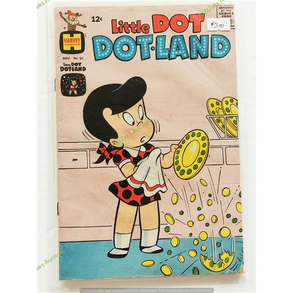 LITTLE DOT DOTLAND NO 36 1968 HARVEY COMICS