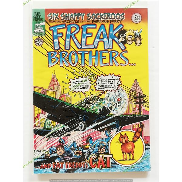 FABULOUS FURRY FREAK BROTHERS NO 6 RIP OFF