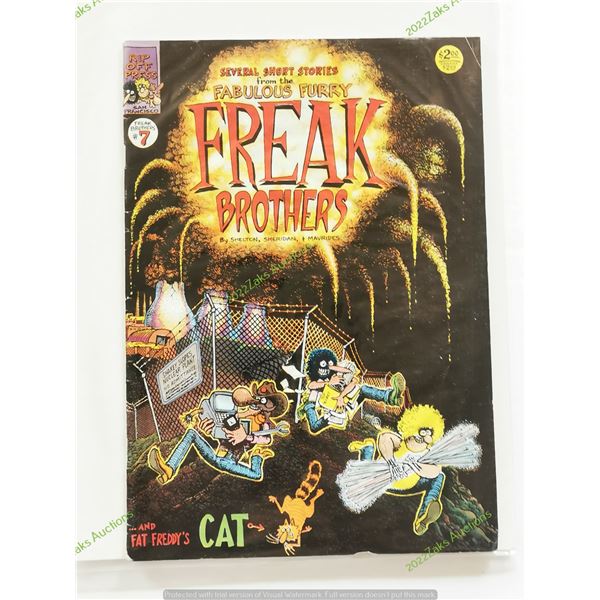 FABULOUS FURRY FREAK BROTHERS NO 7 RIP OFF