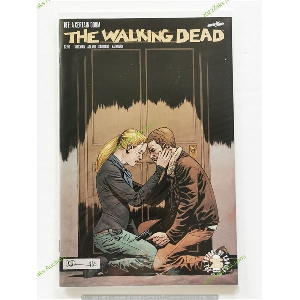 THE WALKING DEAD 25TH ANNIVERSARY #167 KEY ISSUE 2017