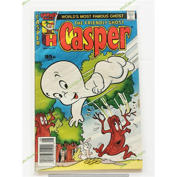 CASPER THE FRIENDLY GHOST NO 235 HARVEY COMICS