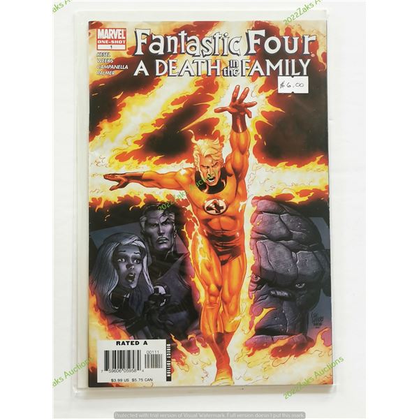 FANTASTIC FOUR A DEATH IN A FAMILY NO 1 2006 MARVEL DIRECT