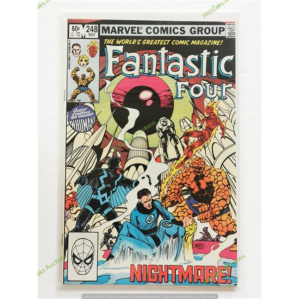 FANTASTIC FOUR NO 248 1982 MIGHTMARE MARVEL COMICS