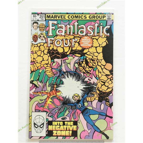 FANTASTIC FOUR NO 251 1983 MARVEL COMICS