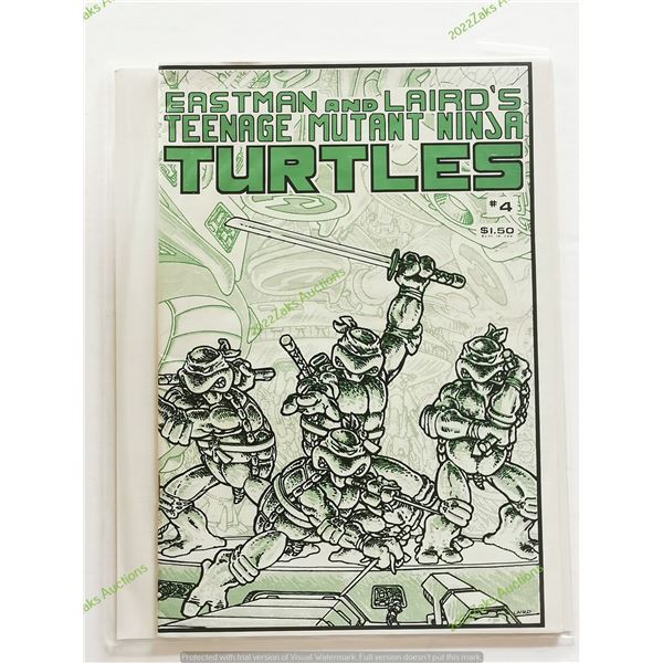 TEENAGE MUTANT NINJA TURTLES #4 1985