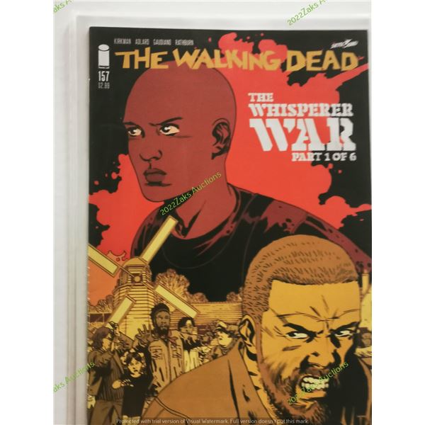 THE WALKING DEAD #157A THE WHISPER WAR 2016 FIRST PRINT
