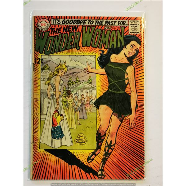 WONDER WOMAN NO 179 1968 KEY ISSUE DC COMICS GOOD
